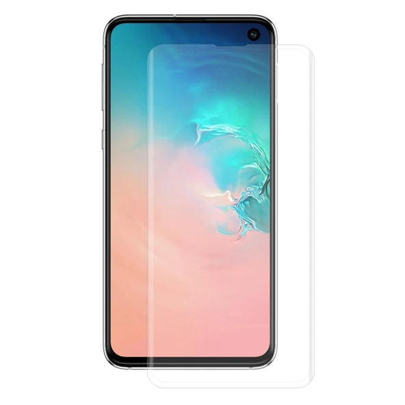 Samsung Galaxy S10 Uyumlu 25 Adet 3D Kavisli Tam Ekran Temperli Cam Koruyucu Şeffaf - 2