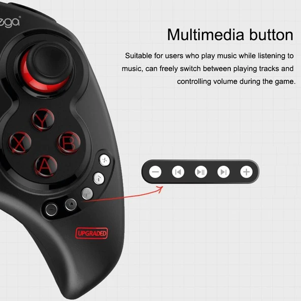Ipega PG-9023S Kablosuz Bluetooth Teleskopik Oyun Kumandasi - 10