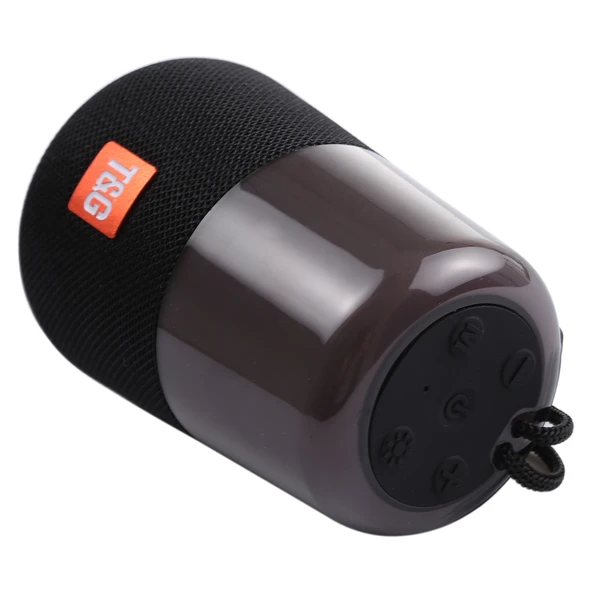 TG168 Taşınabilir Kablosuz Bluetooth 50 Stereo Hoparlör Siyah - 4