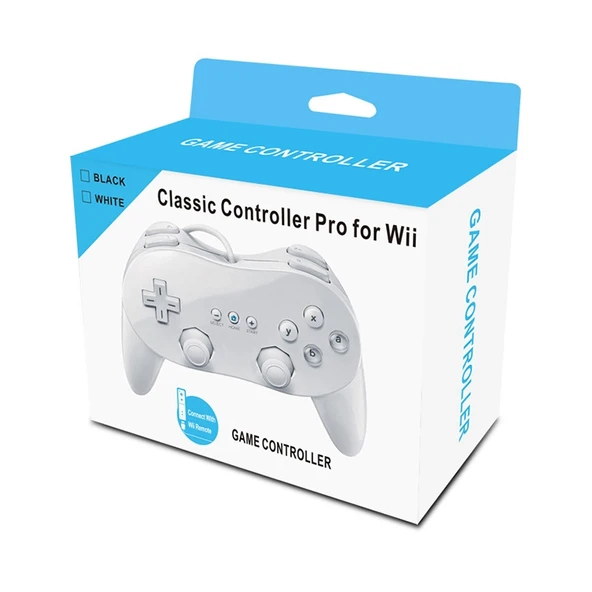 Nintendo Wii Kablolu Klasik Oyun Kumandası Beyaz - 4