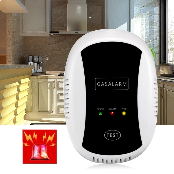 PA-209R Kablosuz Gaz Algılama Alarmı 100-240V AC