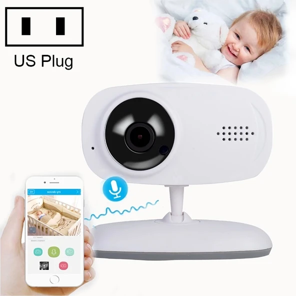 WLSES GC60 720P Kablosuz Bebek Kamerası ABD Prizli