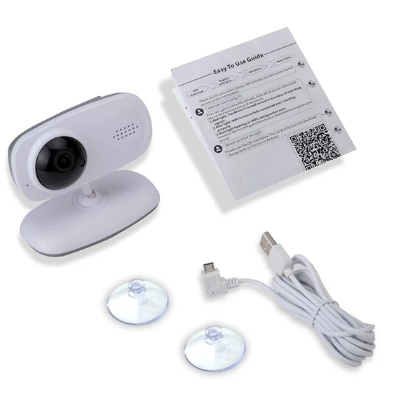 WLSES GC60 720P Kablosuz Bebek Kamerası ABD Prizli - 5