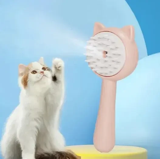 Kedi ve Köpekler İçin Buharlı Masaj Tarağı - 4
