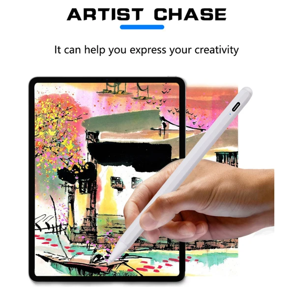 iPad için YP0016 Manyetik Kapasitif Stylus Kalem Siyah - 6