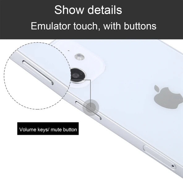 iPhone 12 Beyaz Renkli Ekran Çalışmayan Sahte Dummy Model - 5