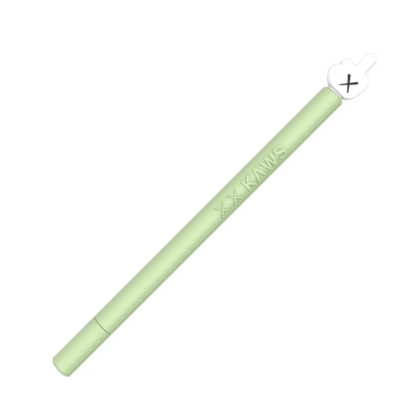 Apple Pencil 2 Orta Parmak Şeklinde Silikon Koruyucu Kılıf Yeşil - 2