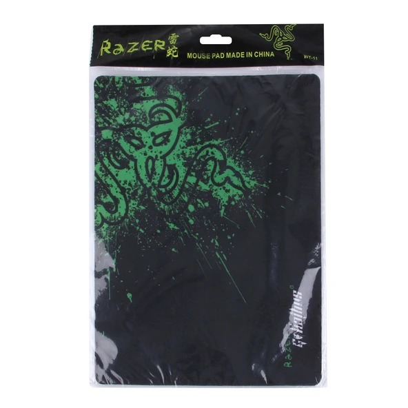 Geniş İnce Kaymaz Razer Desenli Yumuşak Kauçuk Kumaş Yüzey Oyun Klavye Mouse Pad 32x24 cm - 7