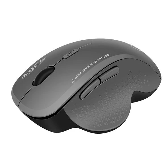 iMICE G6 Kablosuz Ofis ve Oyun Mouse Gri 6 Tuş 24G