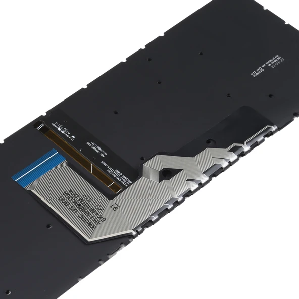 HP Envy X360 15 ED Serisi US Versiyon RGB Işıklı Gümüş Klavye - 5