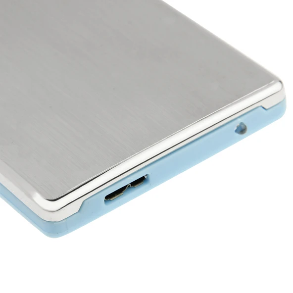 Yüksek Hızlı 2.5 İnç HDD SATA ve IDE Harici Kasa Mavi USB 30 Destekli - 5