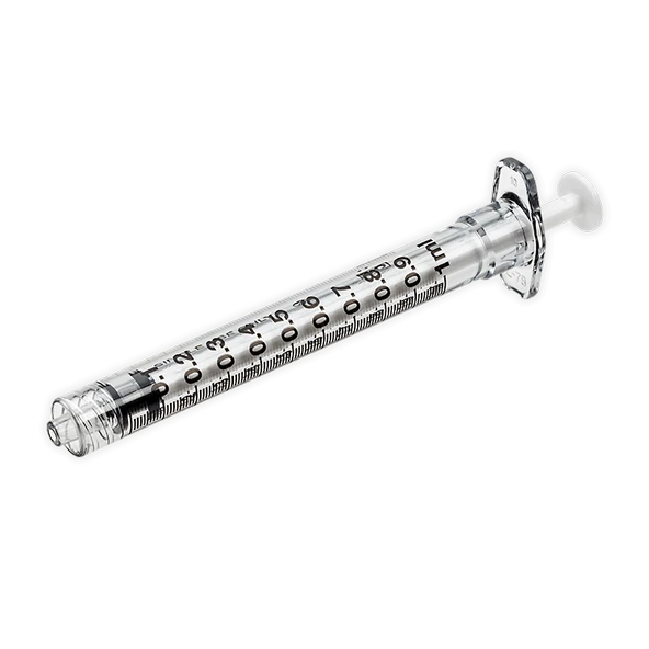 BD Luer Lock 1 mL Steril Enjektör - 0,1 mL Hassasiyet - 100'lü Kutu