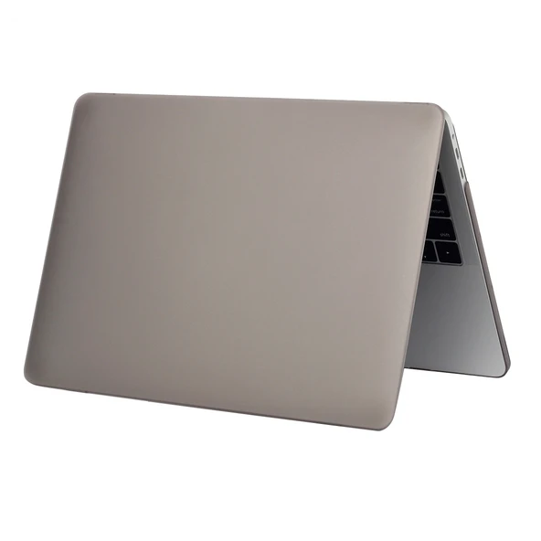 2016 MacBook Pro 13.3 inç A2159 A1706 A1708 Uyumlu Gri Mat Dokulu Laptop Koruyucu Kılıf - 4