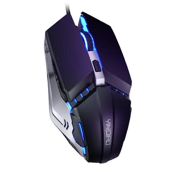YINDIAO 6 Tuşlu Sessiz Mekanik Kablolu Oyun ve Ofis Mouse Siyah USB - 2
