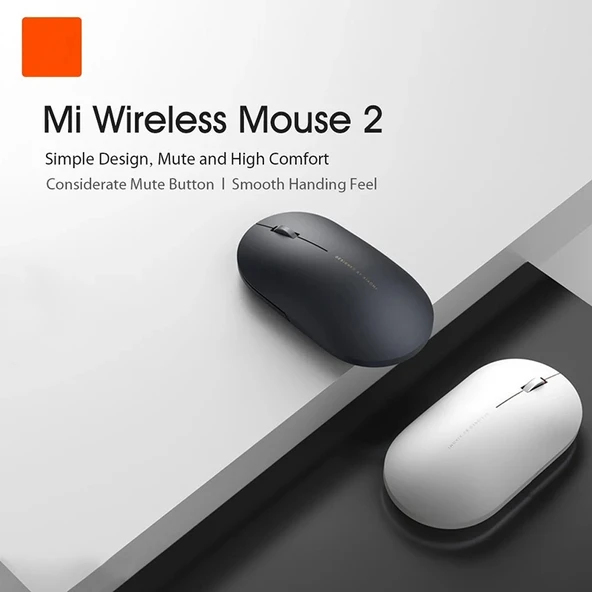 Xiaomi Siyah 2.4GHz 125Hz 1000DPI Şarjlı İnce Bilgisayar Mouse - 4