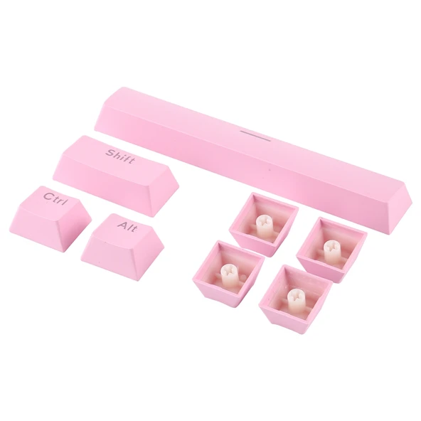 Pembe ABS Şeffaf Mekanik Klavye Tuş Kapağı OEM Yüksek Kalite - 4