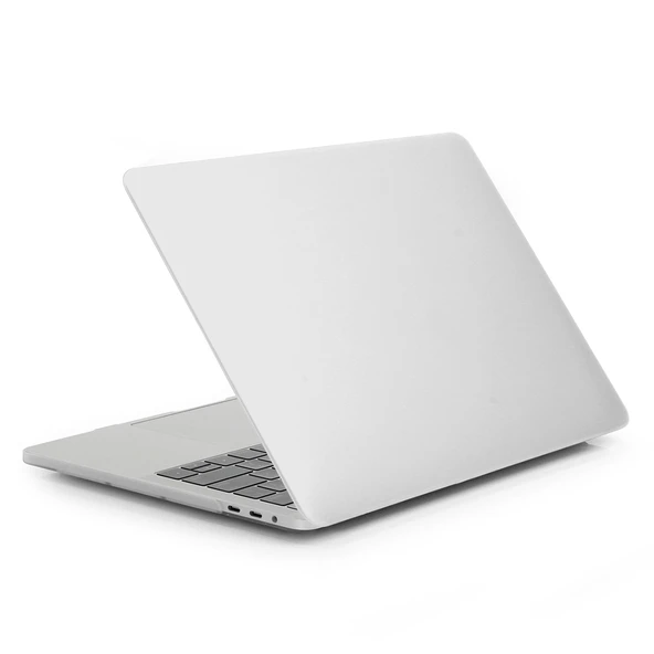 ENKAY Hat Prince 2si1 MacBook Pro 15.4 inç A1707 2016 Beyaz Mat Sert Kılıf ve İnce TPU Klavye Koruyucu - 2