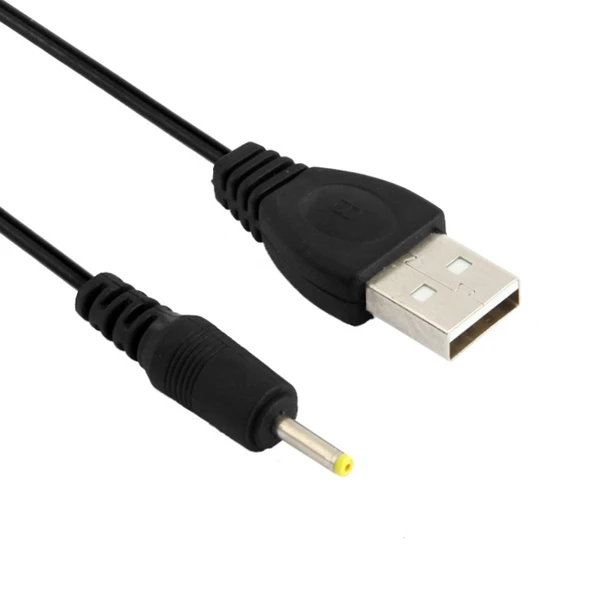 USB Erkekten DC 2.5 x 0.7mm Güç Kablosu 120cm - 2