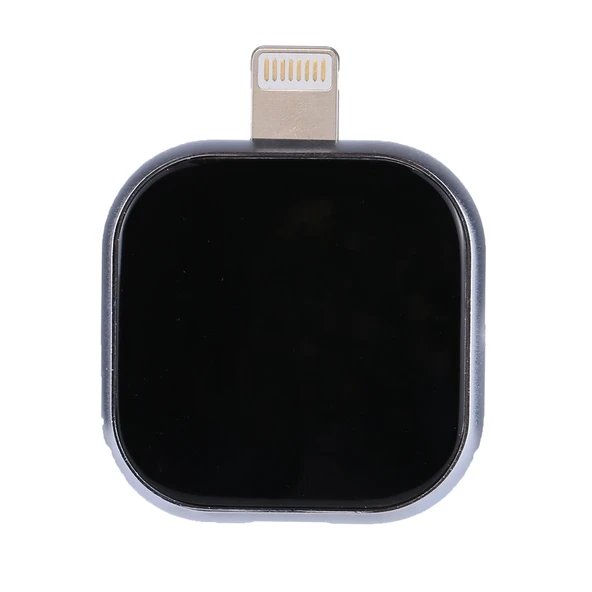 RQW-18S Siyah 8 Pin 128GB Çok Fonksiyonlu Flash Bellek USB Micro USB Kablo - 2