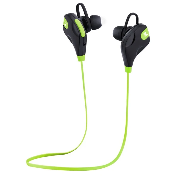 M8 Kablosuz Bluetooth Stereo Kulaklık Kablolu Kontrol Mikrofonlu Yeşil - 2