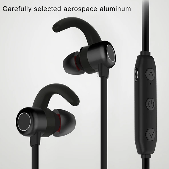 XRM X4 Spor IPX4 Suya Dayanıklı Manyetik Kablosuz Bluetooth 42 Stereo Kulaklık Mikrofonlu Yeşil - 5
