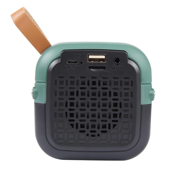 HB 200 Bluetooth 42 Taşınabilir Mini Kablosuz Hoparlör Yeşil - 3