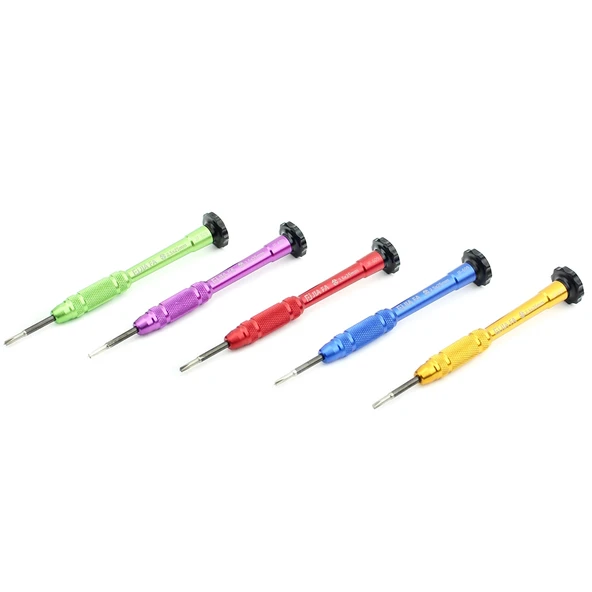 JIAFA JF-609-0.6Y Tri Nokta 0.6 Onarım Tornavida iPhone X 8 8 Plus 7 7 Plus ve Apple Watch Mavi - 6