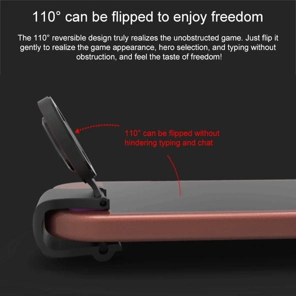 A9 Mavi Mobil Klipsli Oyun Joysticki Yüzük Tutuculu - 4