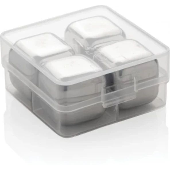 4'lü Çelik Metal Kaplama Buz Taşı - Resim 2