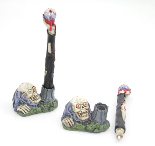 Polyester Kurukafa Tükenmez Kalem ürün görseli