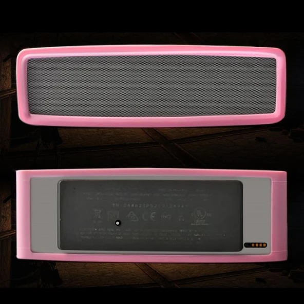Bose Soundlink Mini 1 2 Uyumlu Beyaz Silikon Bluetooth Hoparlör Koruyucu Kılıf - 4