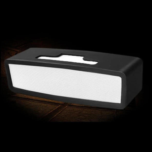 Bose Soundlink Mini 1 2 Uyumlu Siyah Silikon Bluetooth Hoparlör Koruyucu Kılıf