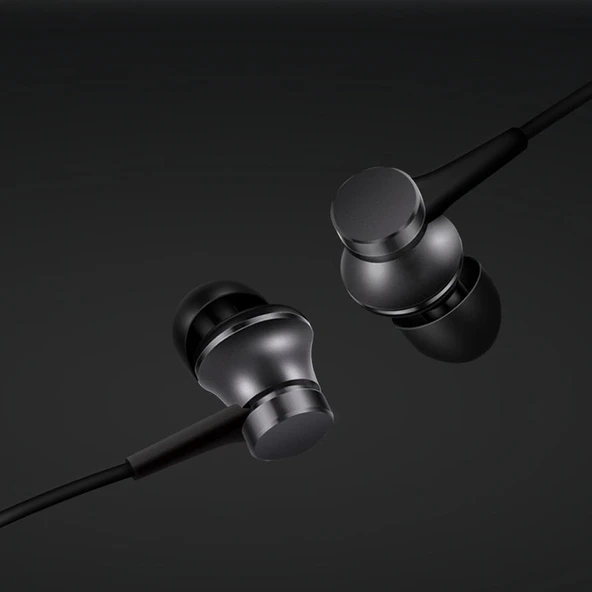 Xiaomi Mi Kulak İçi Kulaklık Siyah Kablolu Mikrofonlu Çağrı Kontrolü - 2