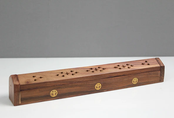 Ahşap Maun Tabut Tütsülük Model 2 ürün görseli