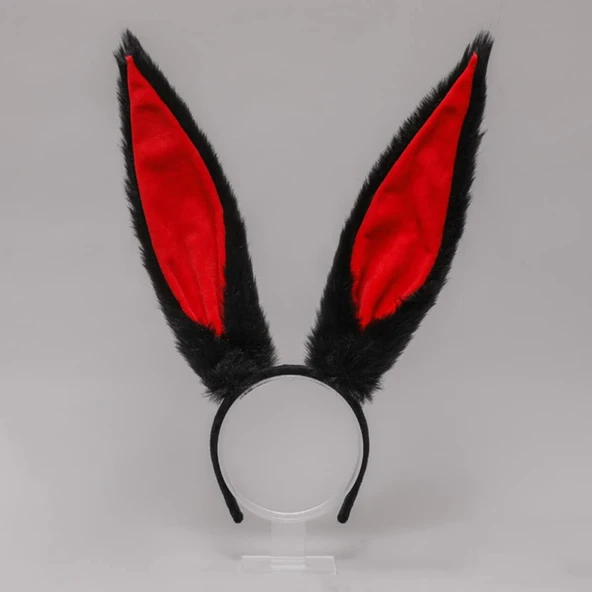 Peluş Mega Tavşan Kulağı Siyah - 5