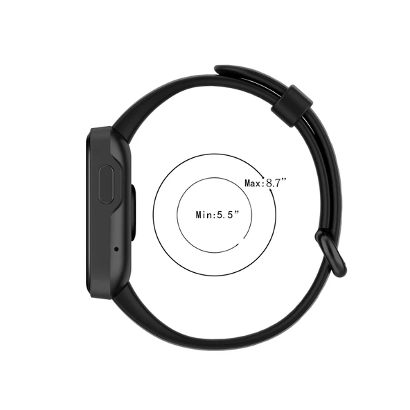 Xiaomi Mi Watch Lite ve Redmi Watch xDfind Beyaz Silikon Saat Kayışı - 7