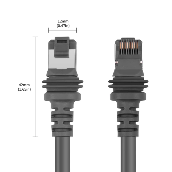 Starlink Gen 3 Uydu Ethernet Kablosu 9.2 Metre - 3