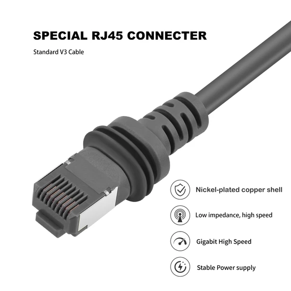 Starlink Gen 3 Uydu Ethernet Kablosu 9.2 Metre - 6