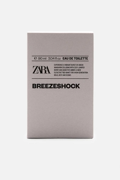 ZARA BREEZESHOCK EDT 90 ML (3,38 FL OZ) - 2