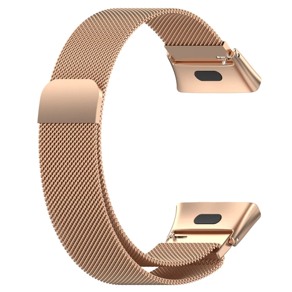 Xiaomi Redmi Watch 3 Mi Watch Lite 3 Milanese Metal Saat Kordonu Rose Gold - 3