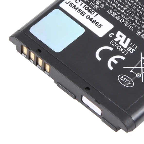Blackberry Curve 9350 9360 9370 Uyumlu 1000mAh Yedek Batarya - 4