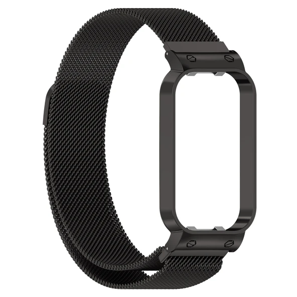 Xiaomi Redmi Band 2 Milan Metal Saat Kayışı Siyah - 2