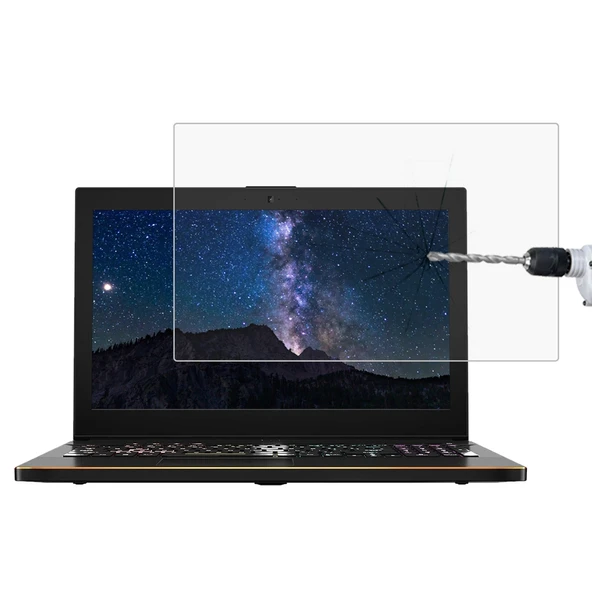 ASUS ROG Zephyrus M GM501 15.6 Inç Dizüstü Bilgisayar Ekran Koruyucu HD Temperli Cam - 1