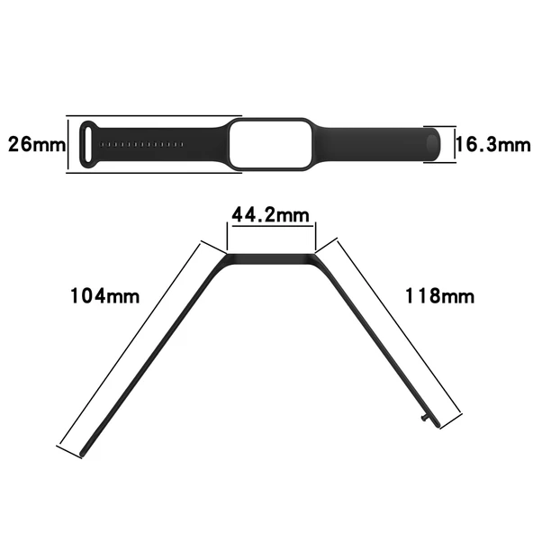 Xiaomi Redmi Band 2 Turuncu Silikon Entegre Saat Kayışı - 6