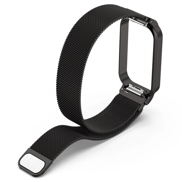 Xiaomi Redmi Band 2 Milan Metal Saat Kayışı Siyah - 4