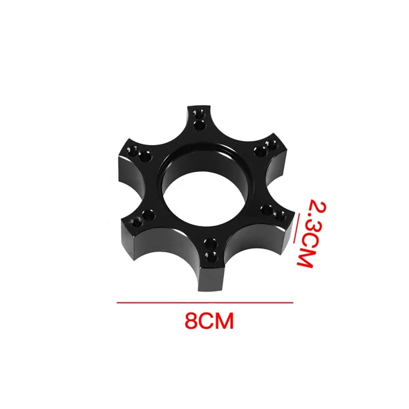 Thrustmaster T300RS Yarış Oyunu Modifiye Hub Adaptörü Gri Alüminyum - 3