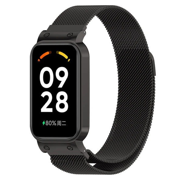 Xiaomi Redmi Band 2 Milan Metal Saat Kayışı Siyah