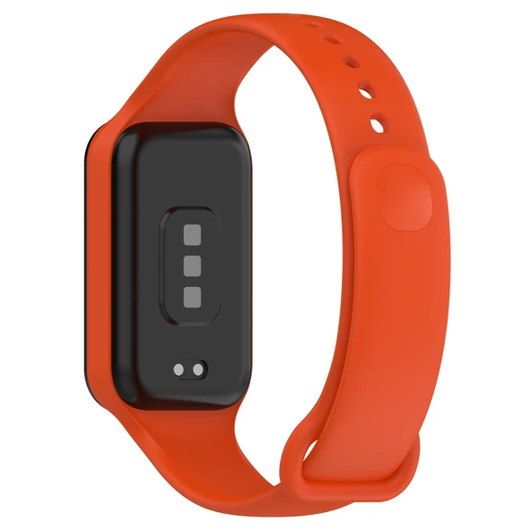 Xiaomi Redmi Band 2 Turuncu Silikon Entegre Saat Kayışı - 2