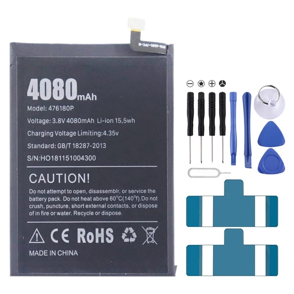 Doogee Vernee T3 Pro 4080mAh 476180P Batarya Değişimi