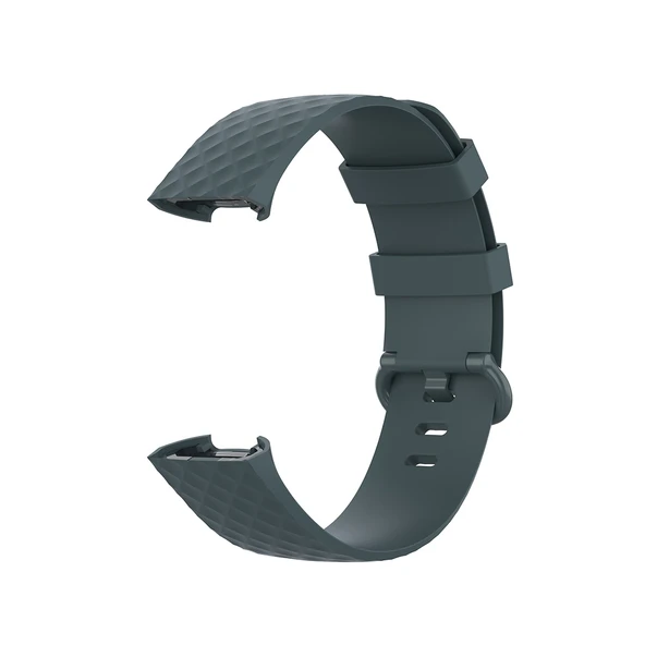 Fitbit Charge 3 SE 3 4 Uyumlu TPU Kayış Bileklik Kayışı Rock Teal Renk S Beden - 3